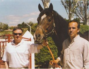 Sherman con Antonio y Juanma